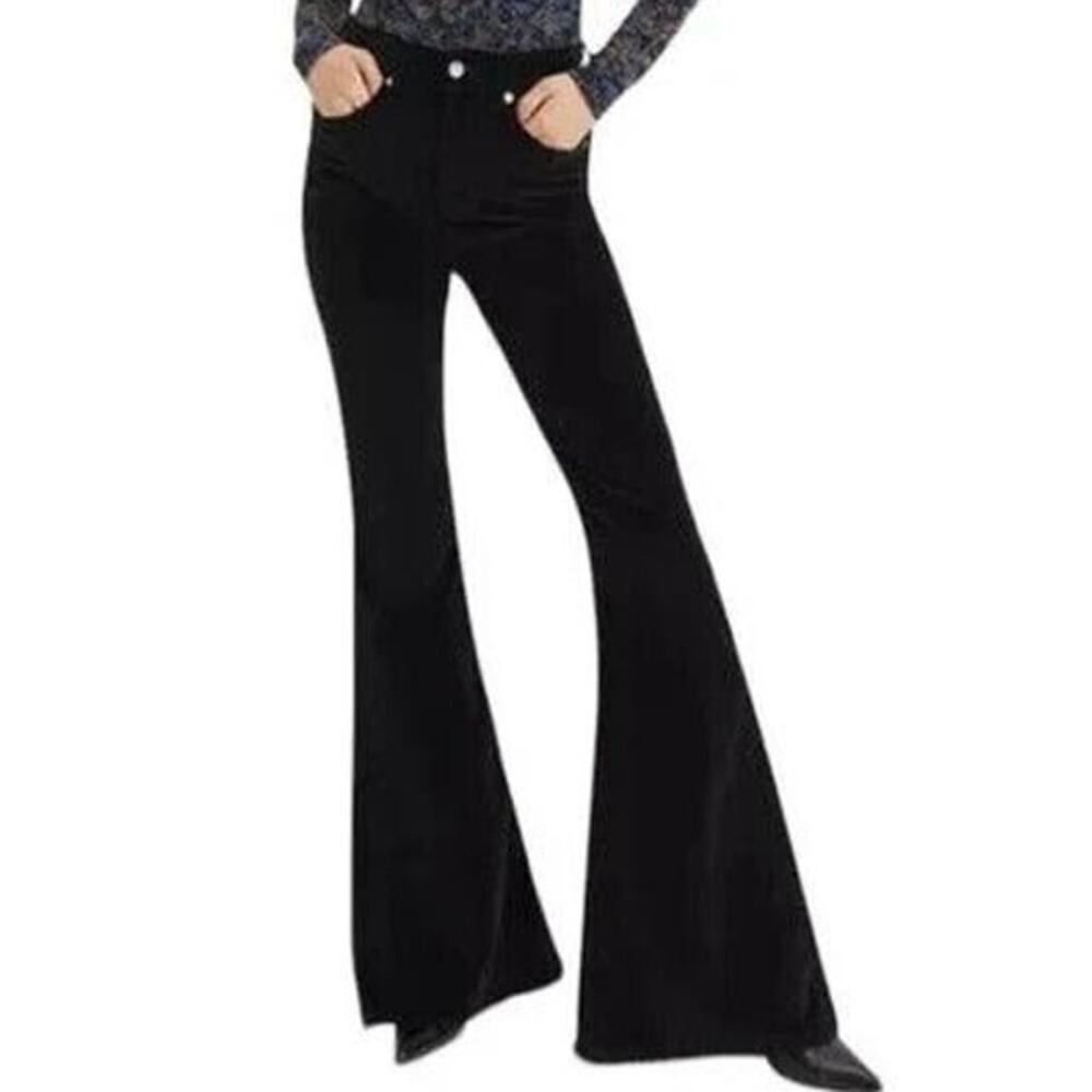 Veronica Beard Black Bootcut Flare Pants